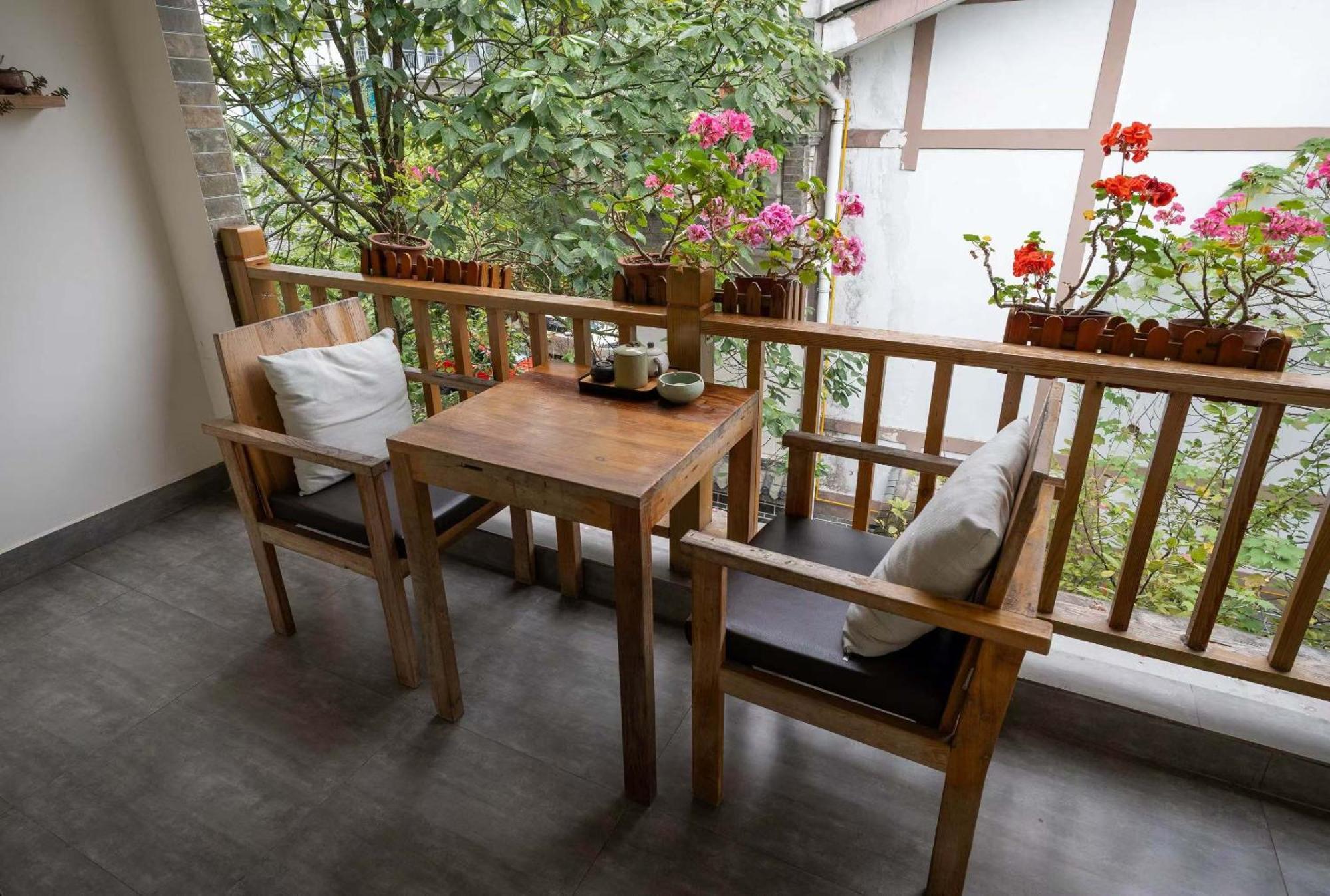 Qingcheng Mountain Huakai Shiminsu Hotel Dujiangyan Bagian luar foto